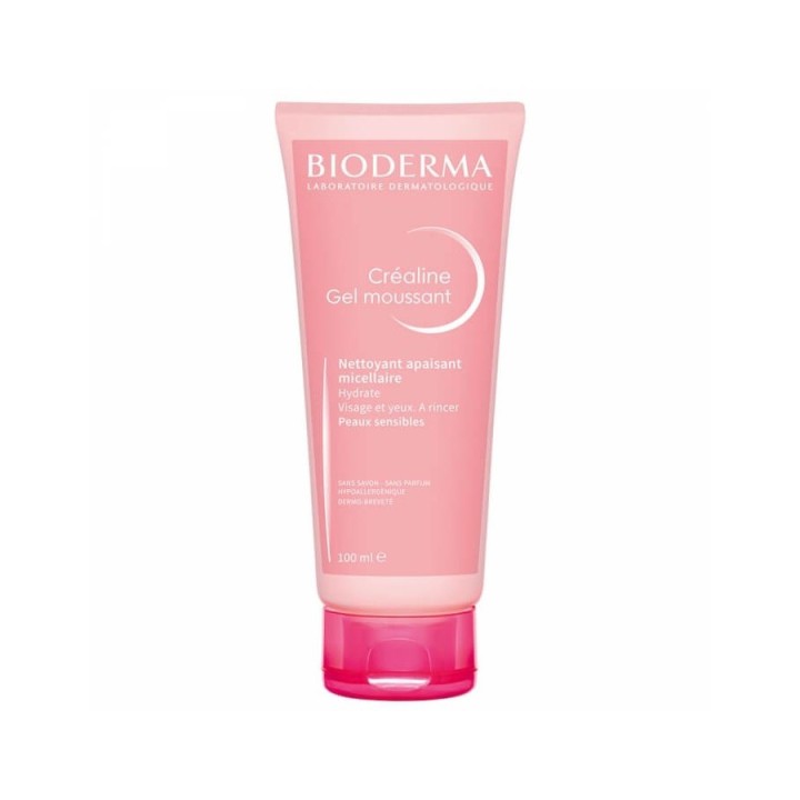 Bioderma, Crealine, Hydrating, Cleansing Gel, For Face, 100 ml - Teknashop Ltd