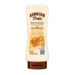 Hawaiian Tropic Satin Protection Ultra Radiance Sun Lotion Spf15 180ml - unisex - Teknashop Ltd