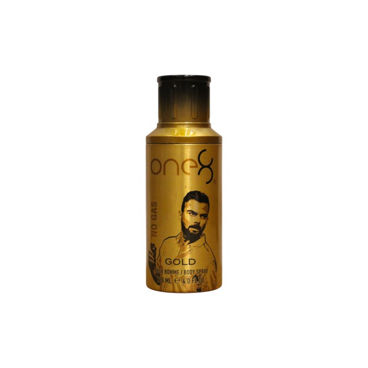 One 8, No Gas Gold, Scented Spray, For Men, 120 ml - Teknashop Ltd