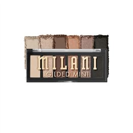Milani, Gilded Mini, Eyeshadow Palette, 150, Call Me Old Fashioned, 6 Shades, 4.8 g - Teknashop Ltd