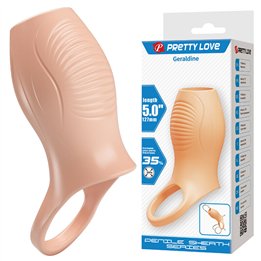 PRETTY LOVE - GERALDINE THICKENING PENIS SHEATH - D-245968 - Teknashop Ltd