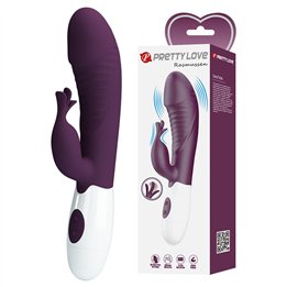 PRETTY LOVE - ROGUE MUSE 30 FUNCTION RABBIT VIBRATOR PURPLE - D-245973 - Teknashop Ltd
