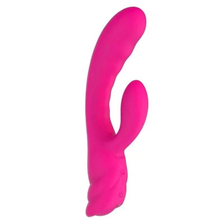 NALONE - PURE X2 PINK RABBIT VIBRATOR - D-246213 - Teknashop Ltd