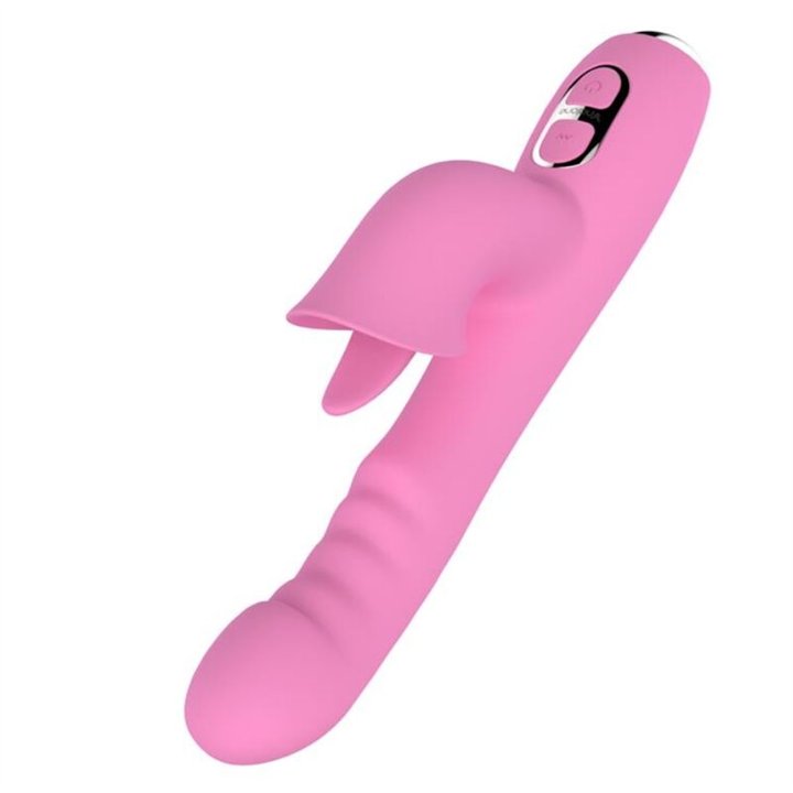 NALONE - T-MAY RABBIT VIBRATOR WITH PUSH AND OSCILLATING MOTION - D-246214 - Teknashop Ltd