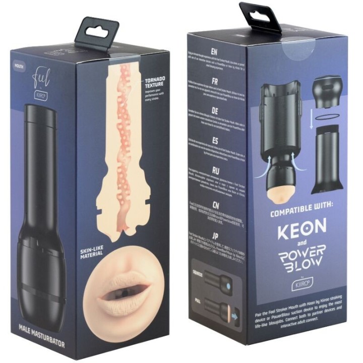 KIIROO - FEEL KIIROO MOUTH MASTURBATOR - D-241407 - Teknashop Ltd