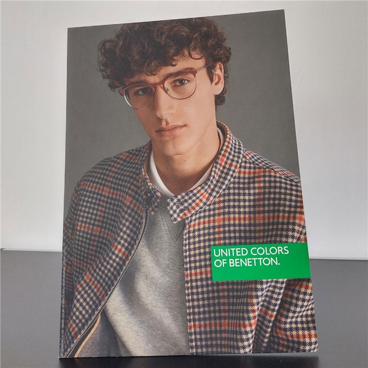 BENETTON MOD. MEN´S OPTICAL SHOWCARD AW21 - WW.Men´s Optical Showcard AW21 - Teknashop Ltd