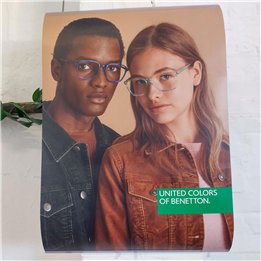 BENETTON MOD. OPT_SUN DOUBLE SIDED BANNER AW21 - WW.Opt_Sun Double Sided Banner AW21 - Teknashop Ltd