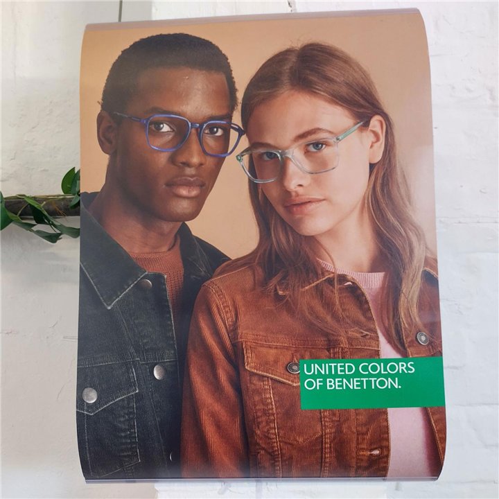BENETTON MOD. OPT_SUN DOUBLE SIDED BANNER AW21 - WW.Opt_Sun Double Sided Banner AW21 - Teknashop Ltd