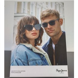 PEPE JEANS MOD. ADULT SUN SHOWCARD AW21 - WW.Adult Sun Showcard AW21 - Teknashop Ltd