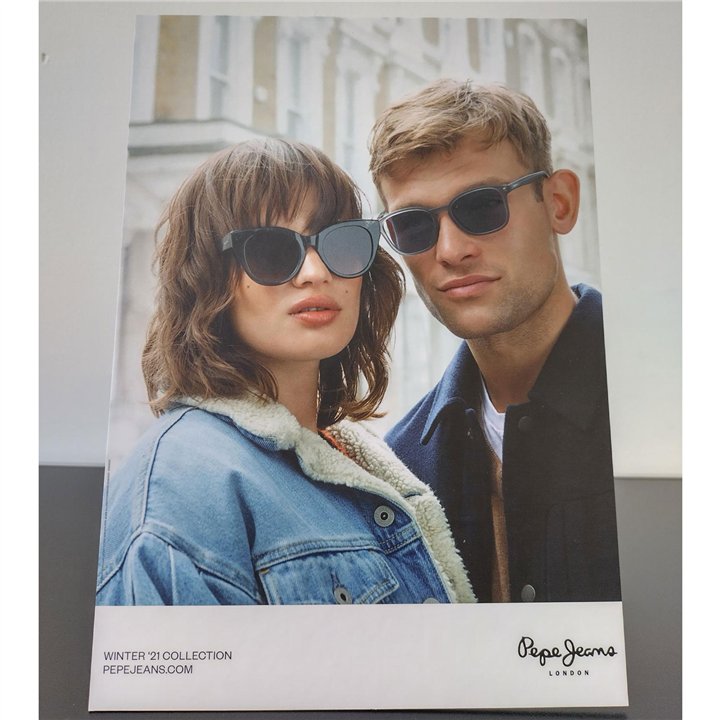 PEPE JEANS MOD. ADULT SUN SHOWCARD AW21 - WW.Adult Sun Showcard AW21 - Teknashop Ltd