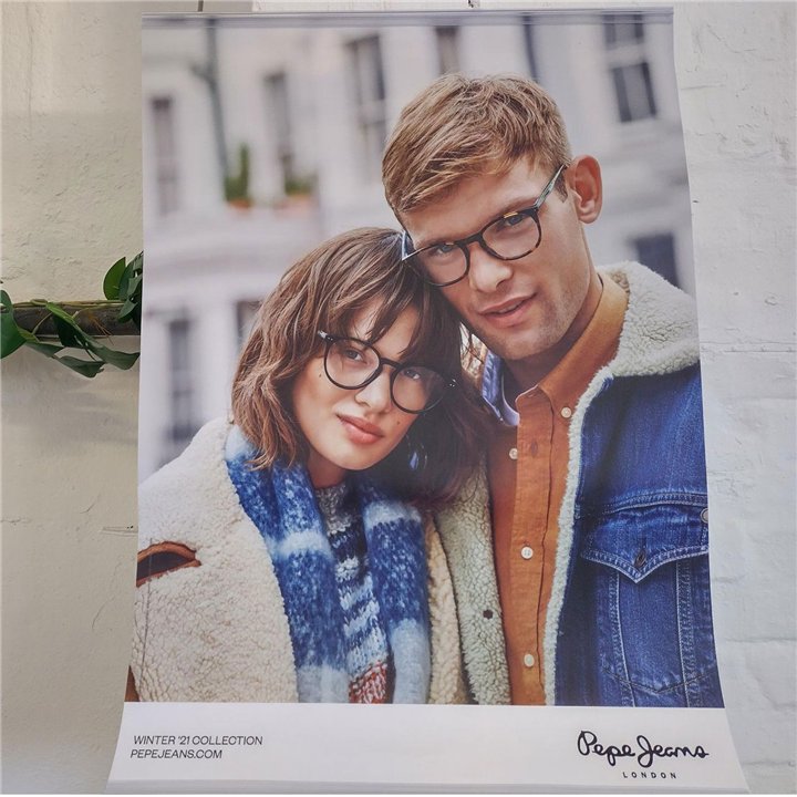 PEPE JEANS MOD. DOUBLE OPT_SUN WINDOW BANNER AW21 - WW.Double Opt_Sun Window Banner AW21 - Teknashop Ltd