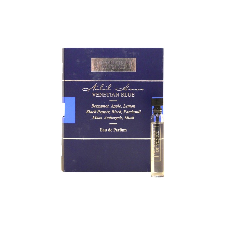 The Merchant Of Venice, Venetian Blue, Eau De Parfum, For Men, 2 ml *Vial - Teknashop Ltd
