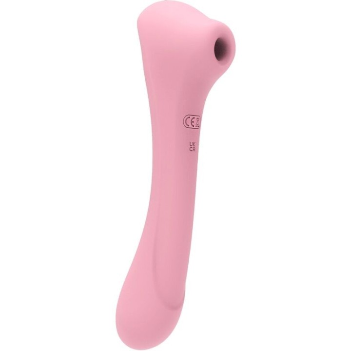 FEMINTIMATE - DAISY MASSAGER SUCTION AND VIBRATOR PINK - D-237095 - Teknashop Ltd