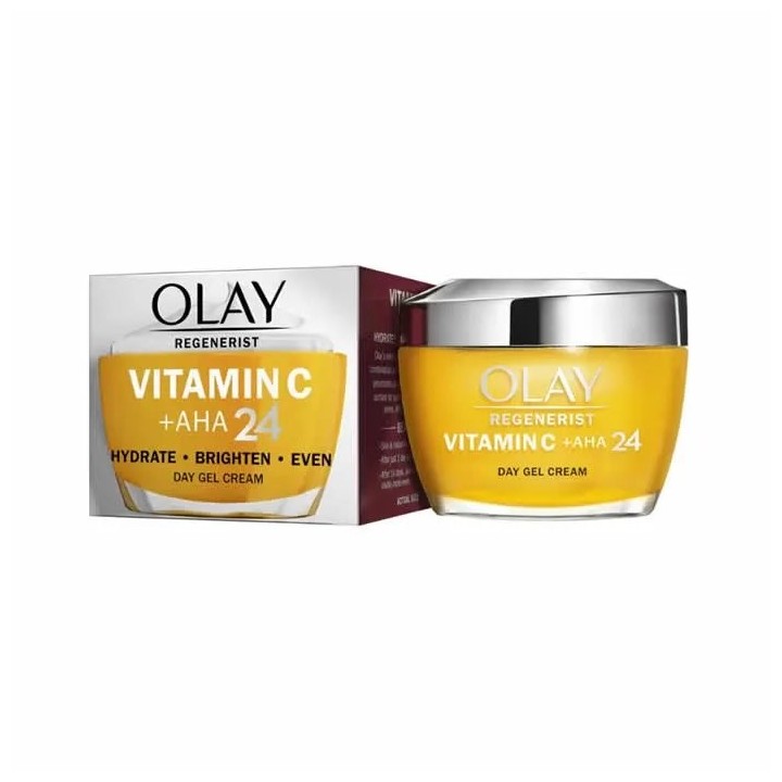Olay Regenerist Vitamin C + Aha 24 Day Gel Cream 50ml - unisex - Teknashop Ltd