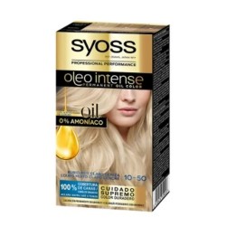 Syoss Oleo Intense Permanent Hair Color 10-50 Light Ash Blonde - unisex - Teknashop Ltd