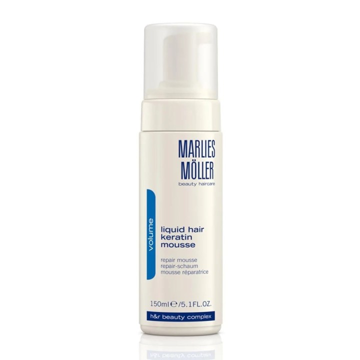 Marlies Moller Volume Liquid Hair Keratin Mousse 150ml - unisex - Teknashop Ltd