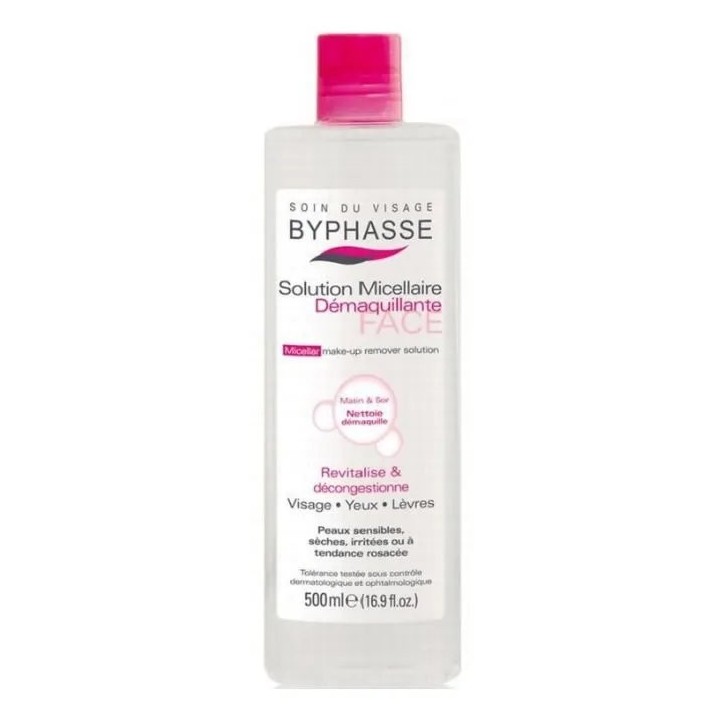 Micellar Make Up Remover Solution Sensitive Skin 500ml  - unisex - Teknashop Ltd