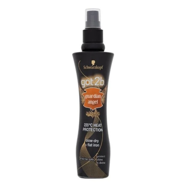 Schwarzkopf Got2b Guardian Angel 220ºC Protection Spray 200ml - unisex - Teknashop Ltd