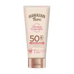 Hawaiian Tropic Glowing Protection Face Cream Spf50 50ml - unisex - Teknashop Ltd