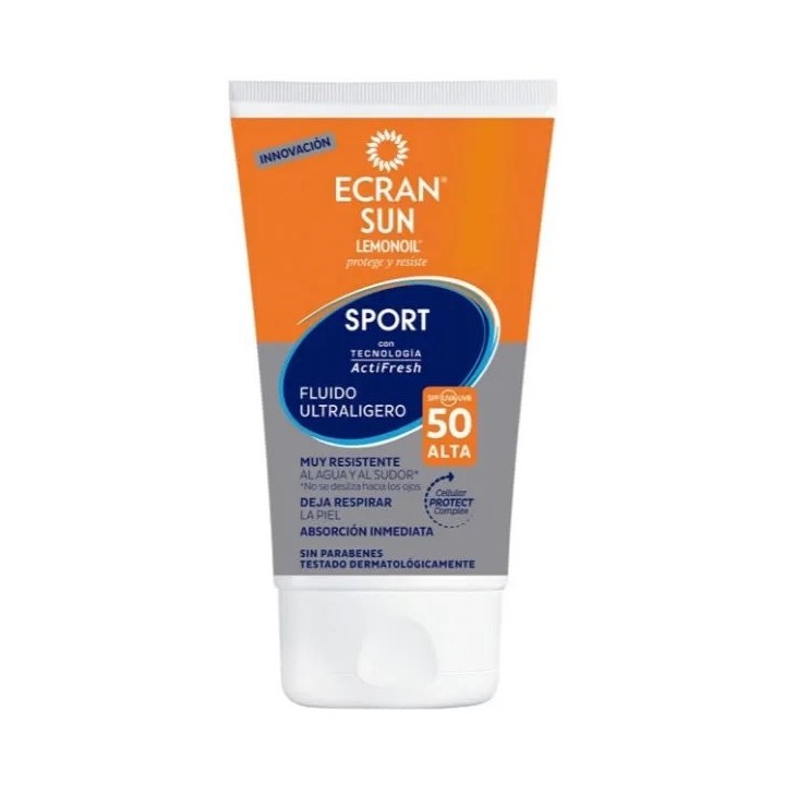 Ecran Sun Lemonoil Sport Ultralight Fluid  Spf50 40ml - unisex - Teknashop Ltd