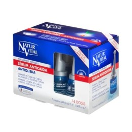 Naturvital Anti-Hair Loss Serum Intensive Treatment Ampoules 7x12ml - unisex - Teknashop Ltd