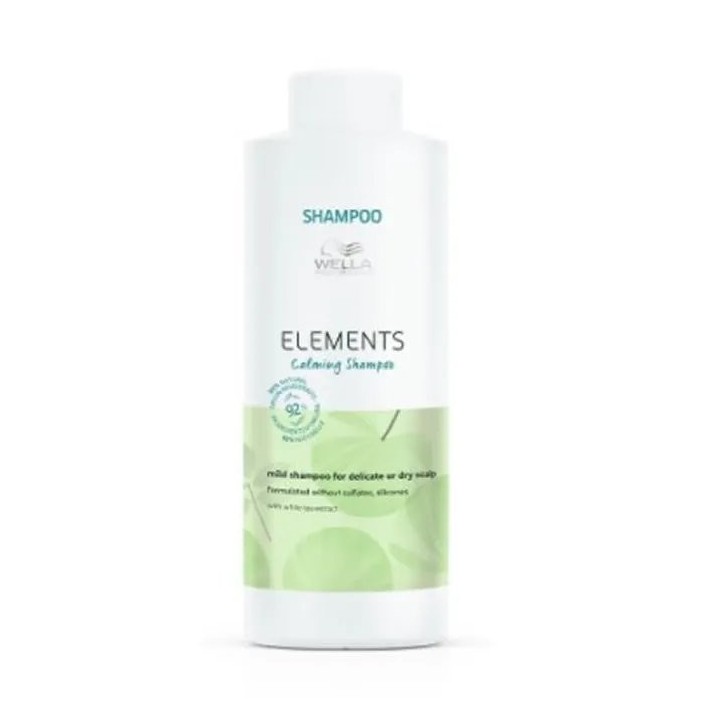 Wella Elements Calming Shampoo 1000ml - unisex - Teknashop Ltd