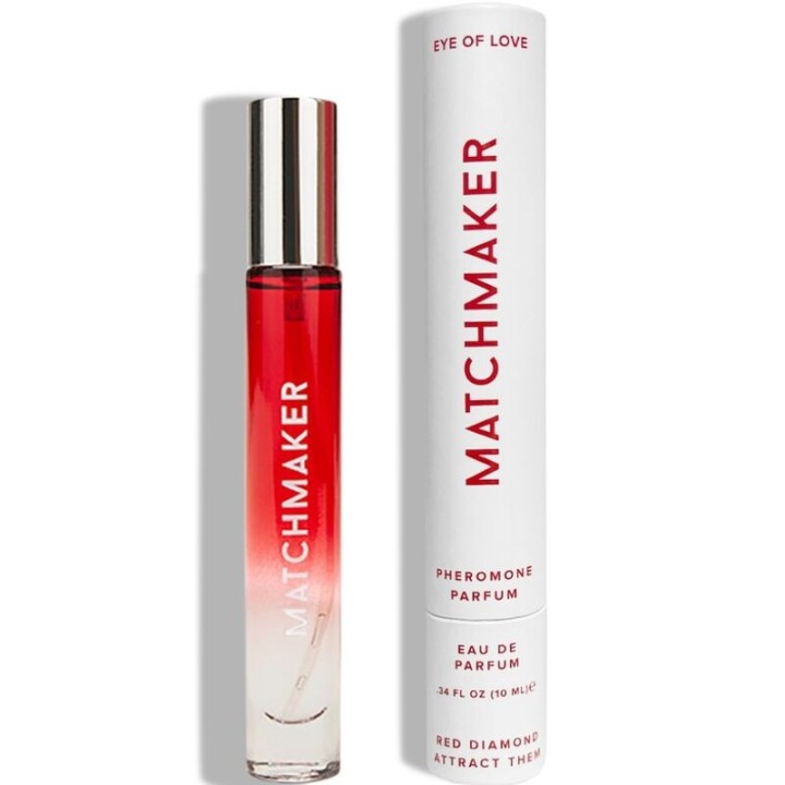 EYE OF LOVE - MATCHMAKER RED DIAMOND PERFUME ATTRACT THEM 10 ML - D-234996 - Teknashop Ltd