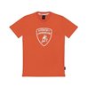 LAMBORGHINI SIZE M MENSBIG SHIELD TEE ORANGE