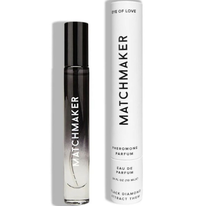EYE OF LOVE - MATCHMAKER BLACK DIAMOND PHEROMONE PERFUME ATTRACT THEM 10 ML - D-234995 - Teknashop Ltd