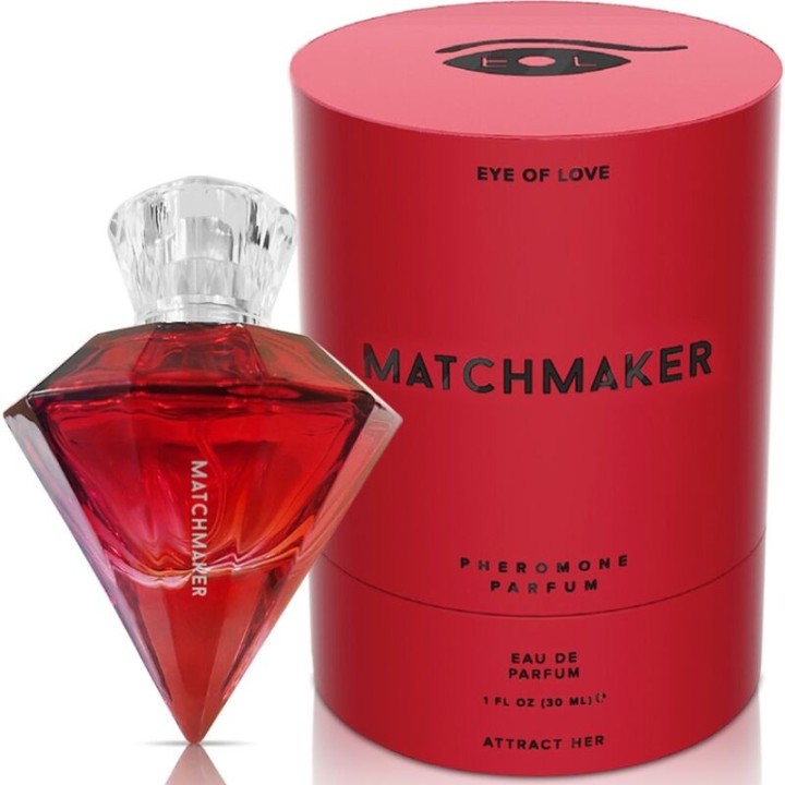 EYE OF LOVE - MATCHMAKER RED DIAMOND LGBTQ PERFUME PHEROMONES FOR HER 30 ML - D-234990 - Teknashop Ltd