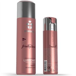 SWEDE - FRUITY LOVE LUBRICANT SPARKLING STRAWBERRY WINE 100 ML - D-210386 - Teknashop Ltd