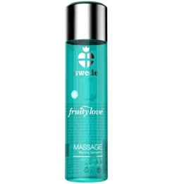 SWEDE - FRUITY LOVE WARMING EFFECT MASSAGE OIL BLACK CURRANT AND LIME 60 ML - D-227016 - Teknashop Ltd