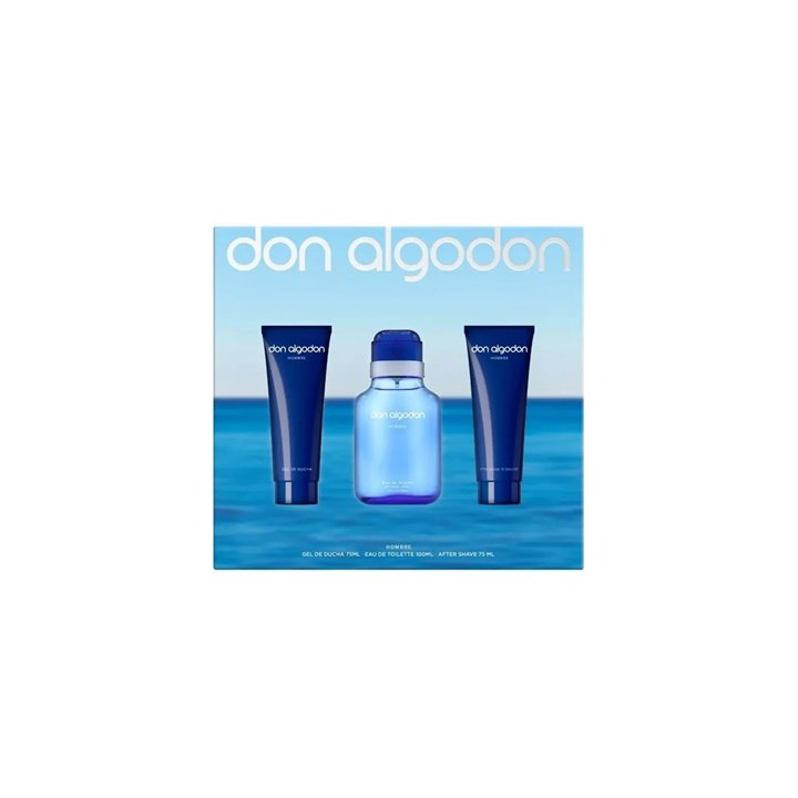 Don Algodón para Hombre Eau de Toilette Spray 100ml Set 3 Pieces - unisex - Teknashop Ltd