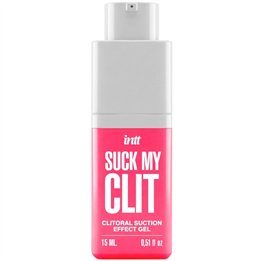 INTT - SUCK MY CLIT SUCTION EFFECT GEL WILD STRAWBERRY 15 ML - D-245712 - Teknashop Ltd