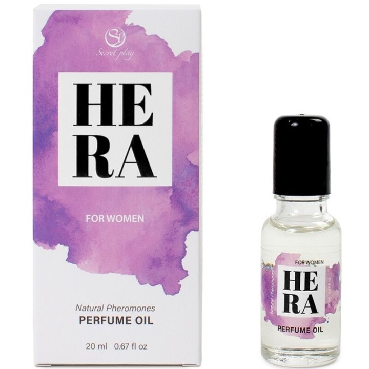 SECRETPLAY - HERA NATURAL PERFUME PHEROMONES IN OIL FOR WOMEN 20 ML - D-242607 - Teknashop Ltd