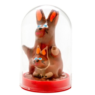 CONDOMERIE - HANDPAINTED NOVELTY CONDOMS KANGAROO MODEL 1 - D-243113 - Teknashop Ltd
