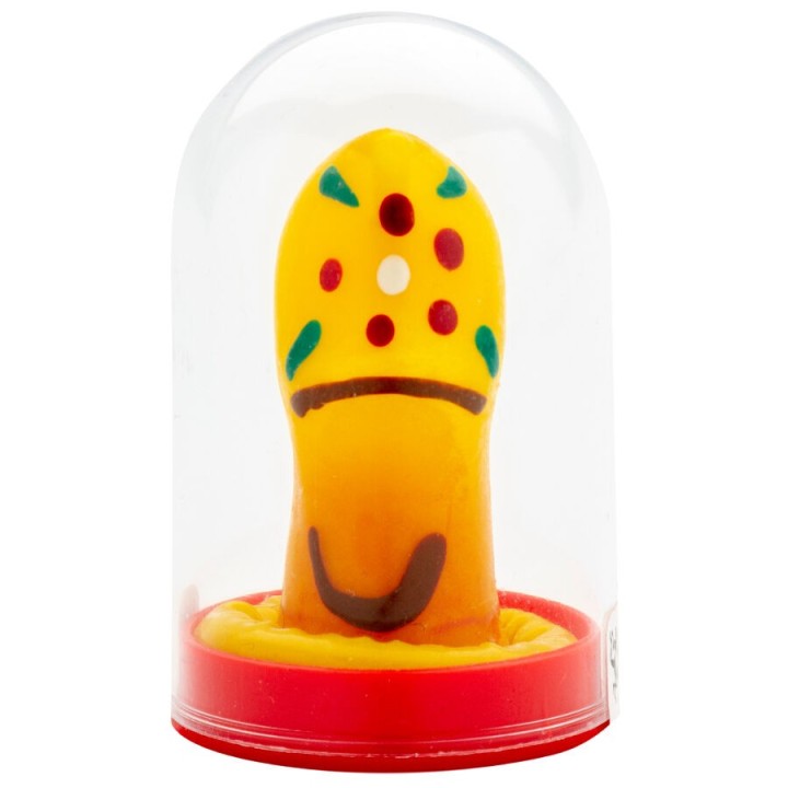 CONDOMERIE - HANDPAINTED NOVELTY CONDOMS CLOG - D-243142 - Teknashop Ltd