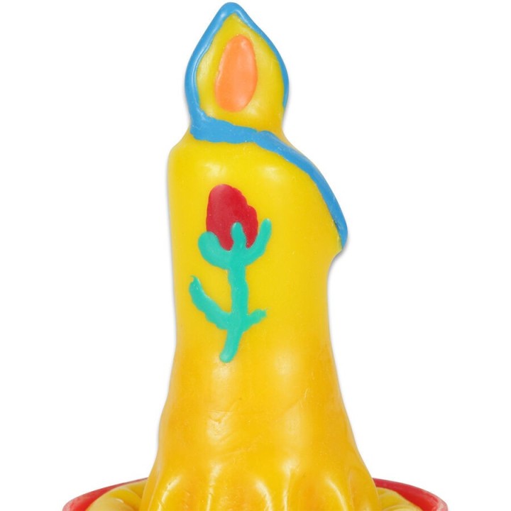 CONDOMERIE - HANDPAINTED NOVELTY CONDOMS CANDLE - D-243174 - Teknashop Ltd