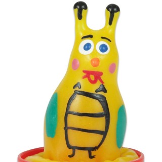 CONDOMERIE - HANDPAINTED NOVELTY CONDOMS BEE - D-243175 - Teknashop Ltd