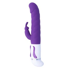 INTENSE - BOBBLE VIBRATOR ROTATOR LILAC SILICONE - D-215138 - Teknashop Ltd