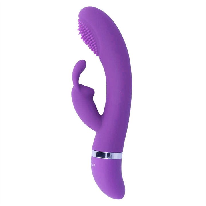 INTENSE - SUSY SILICONE RABBIT LILAC OSCILLATING VIBRATOR - D-215131 - Teknashop Ltd