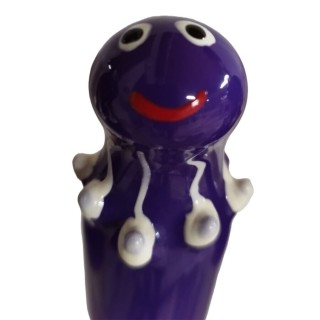 CONDOMERIE - HANDPAINTED NOVELTY CONDOMS OCTOPUS PURPLE - D-243187 - Teknashop Ltd
