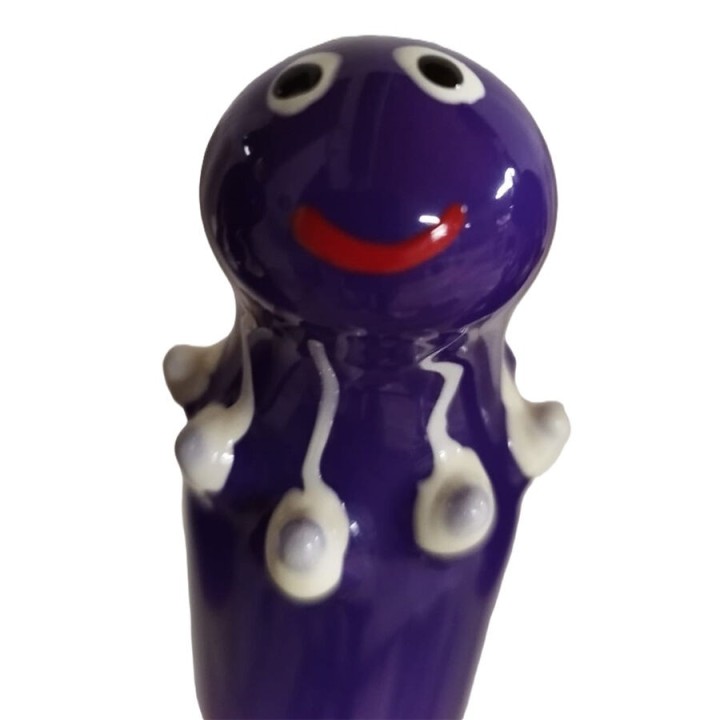 CONDOMERIE - HANDPAINTED NOVELTY CONDOMS OCTOPUS PURPLE - D-243187 - Teknashop Ltd