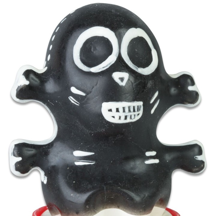 CONDOMERIE - HANDPAINTED NOVELTY CONDOMS SKULL BLACK MODEL 1 - D-243213 - Teknashop Ltd