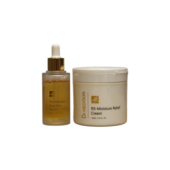 Set Dr. Hedison: RX-Heritage, Regenerating, Cream, For Face, 200 ml + RX-Heritage, Pore Reduction, Daily Use, Serum, Face, Neck,