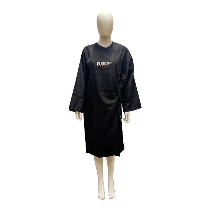 Fudge Professional, Fudge Professional, Hairdressing Textile Cape, Black - Teknashop Ltd