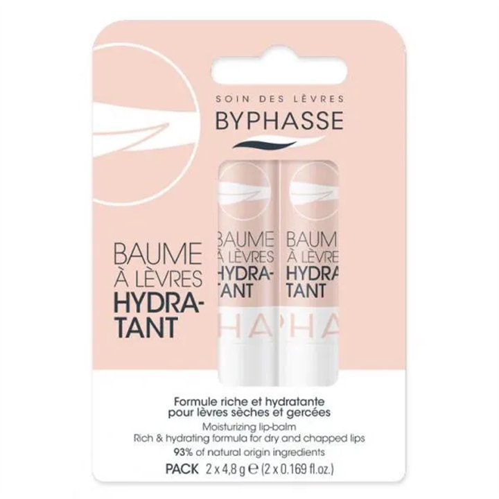 Byphasse Bálsamo Labial Hidratante Hidratante 2 U - unisex - Teknashop Ltd