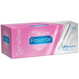 PASANTE - SENSITIVE ULTRAFINE CONDOMS 144 UNITS - D-225483 - Teknashop Ltd