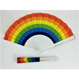 LGBT+ Pride Plastic Fan - 8412345046162 - Teknashop Ltd