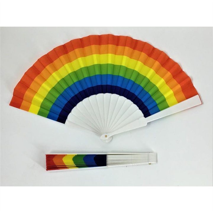 LGBT+ Pride Plastic Fan - 8412345046162 - Teknashop Ltd